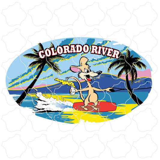 Colorado River Water Skiing River Rat