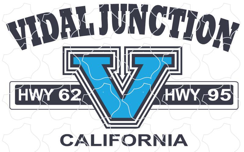 Vidal Junction California Vidal Junction V Logo
