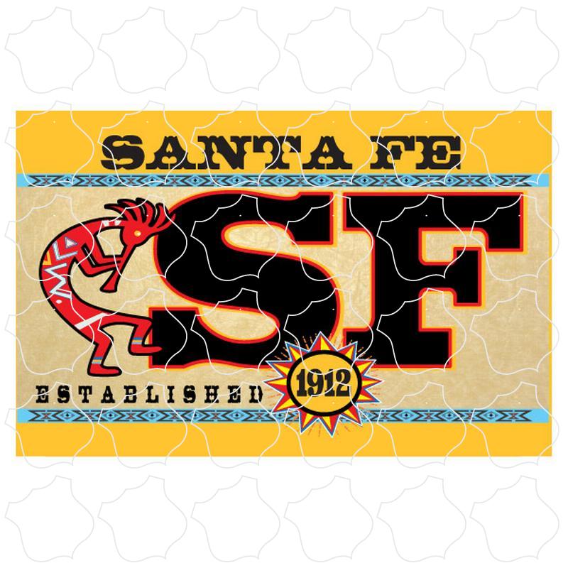 Santa Fe Est 1912 Kokopelli