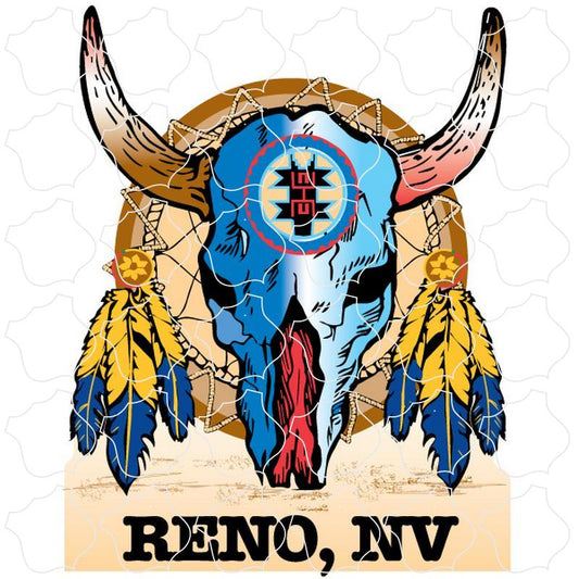 Reno, NV Skull Dream Catcher