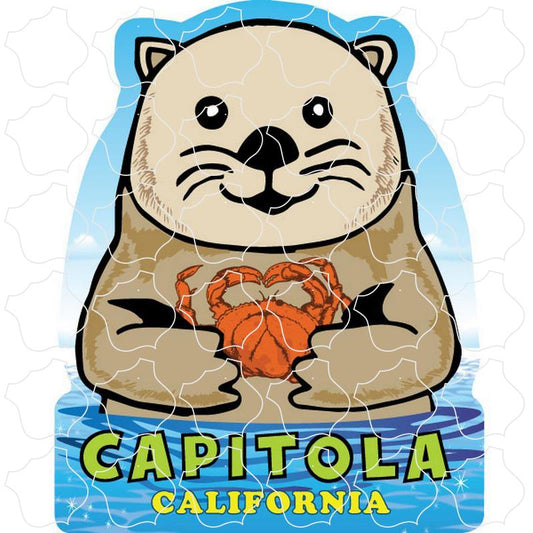 Sea Otter Cartoon Capitol, CA Sea Otter Cartoon