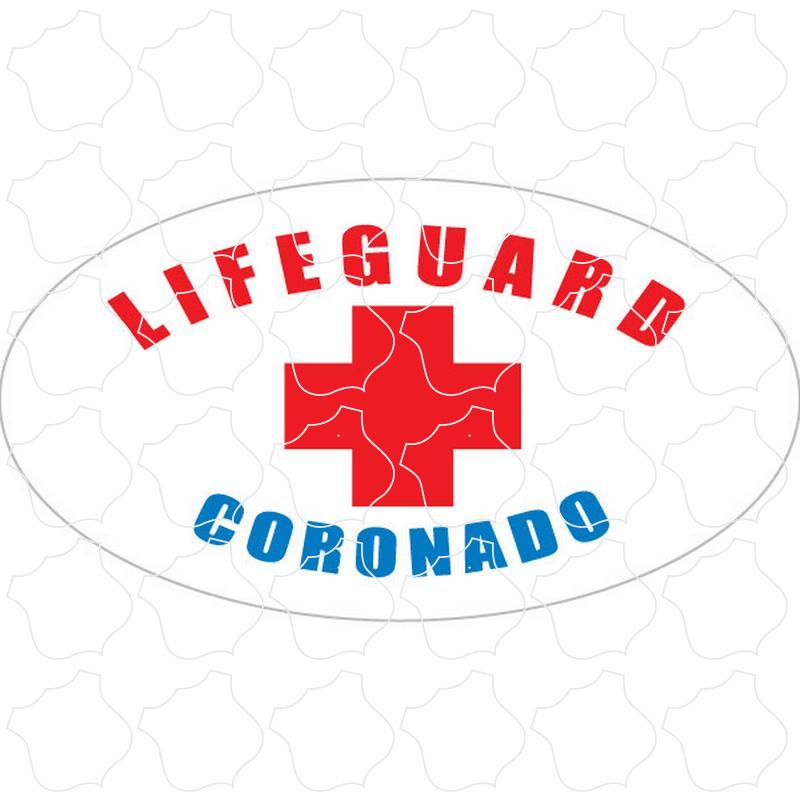 Coronado, CA Lifeguard Oval