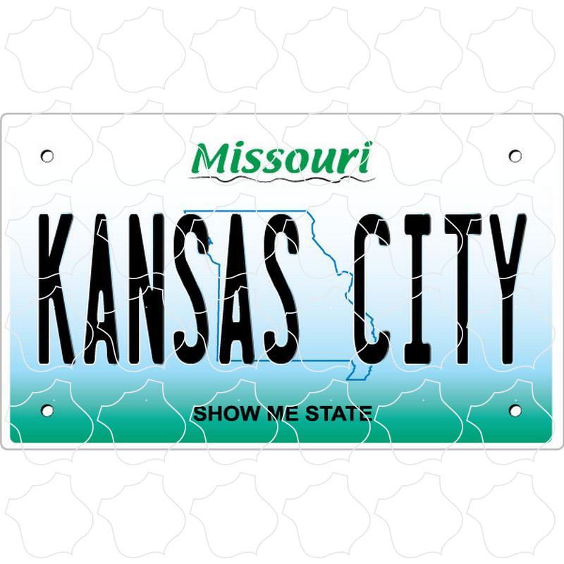 Missouri License Plate Kansas City, MO Missouri License Plate