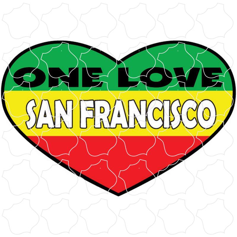 One Love Heart San Francisco, CA One Love Heart