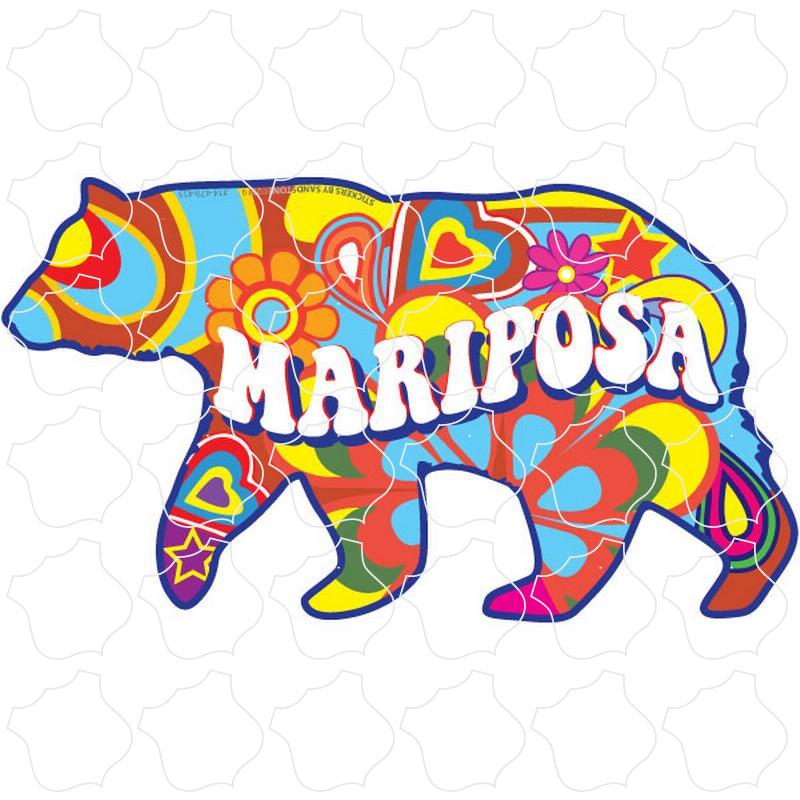 Mariposa Hippie Bear