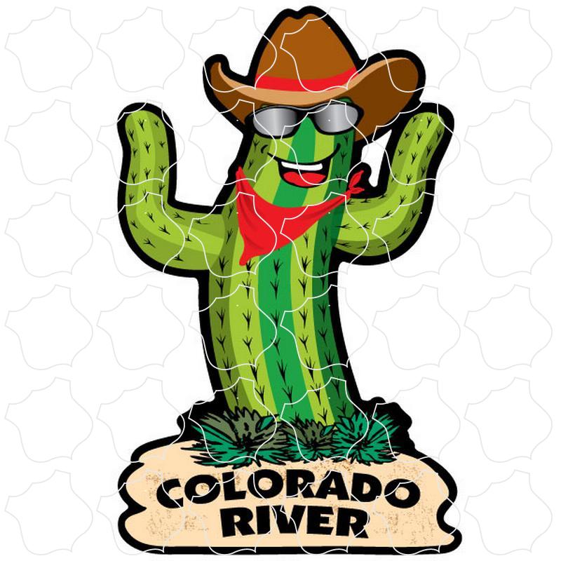 Colorado River Happy Cactus Guy