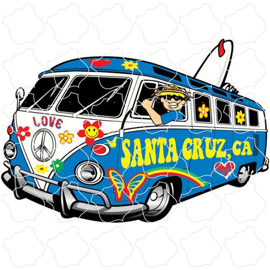 Hippie Bus Santa Cruz, CA Hippie Bus