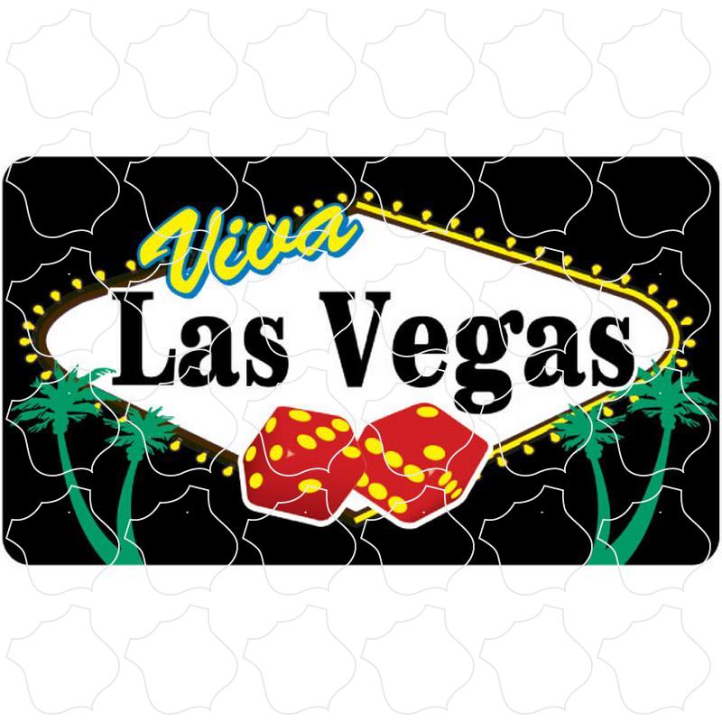 Las Vegas Viva Dice Welcome Sign