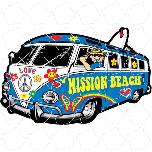 Mission Beach Hippie Bus