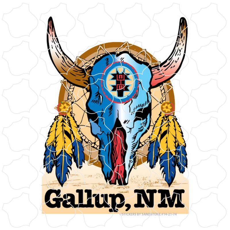 Gallup, NM Skull Dream Catcher