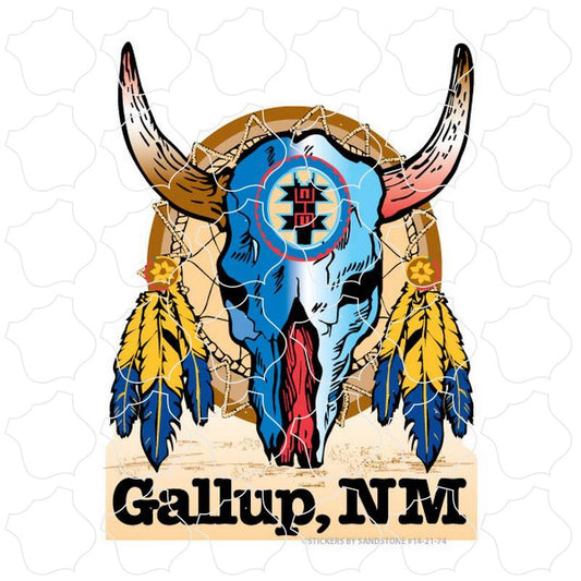 Gallup, NM Skull Dream Catcher