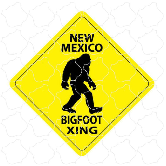 New Mexico Bigfoot Crossing Diamonds