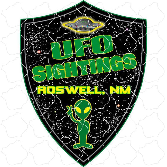 Roswell, NM UFO Sightings Shield