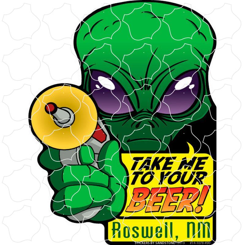 Roswell, NM Beer Alien