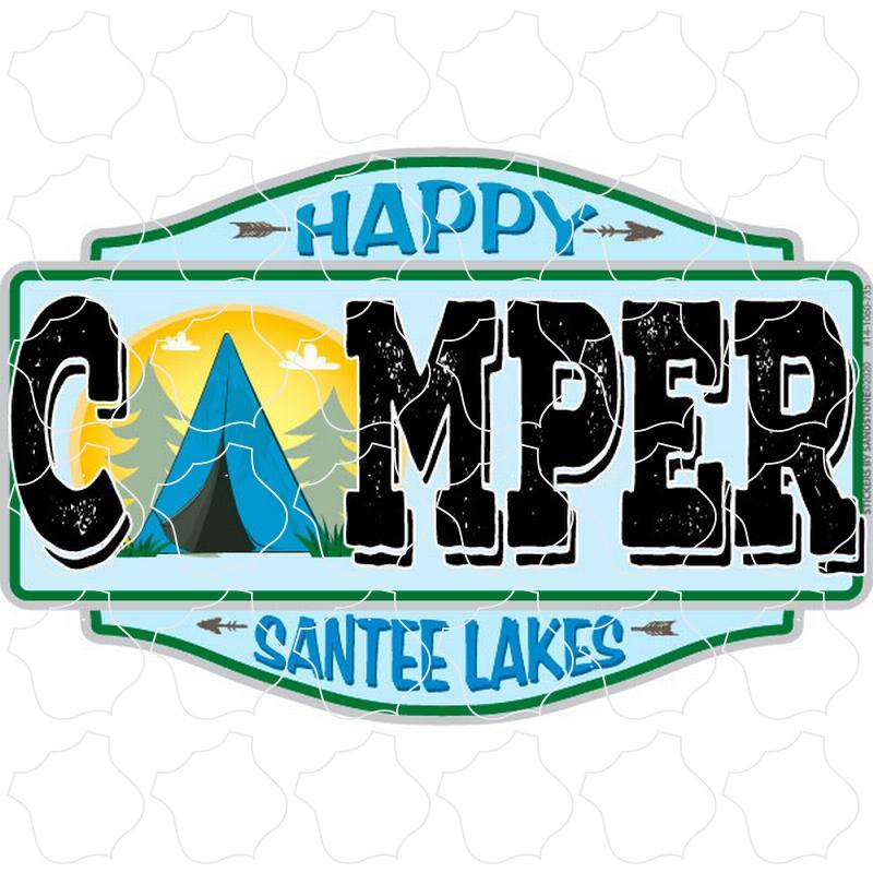 Santee Lakes, CA Happy Camper Tent