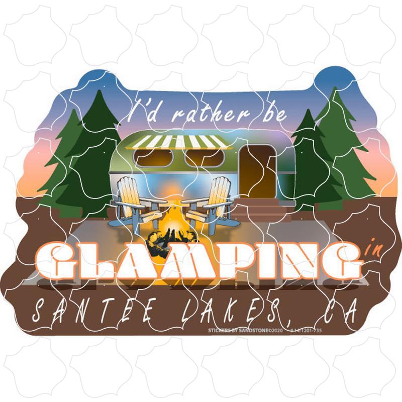 I'd Rather Be Glamping Santee Lakes, CA I'd Rather Be Glamping