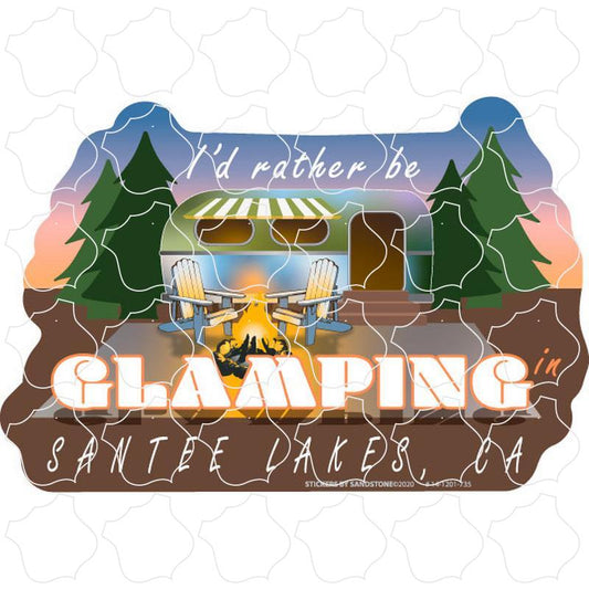 I'd Rather Be Glamping Santee Lakes, CA I'd Rather Be Glamping