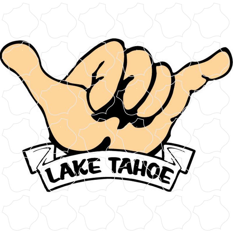 Lake Tahoe Hang Loose Hand