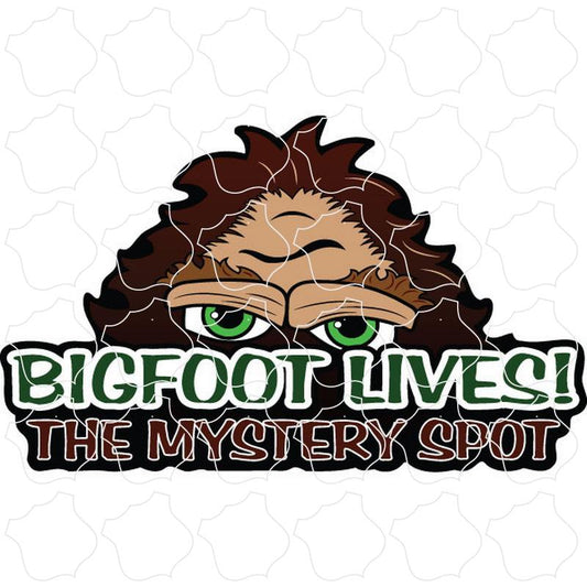 The Mystery Spot Bigfoot Lives