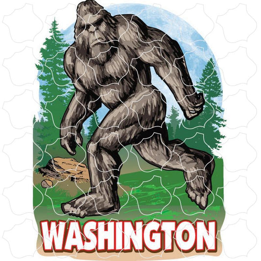 Washington Bigfoot In The Woods