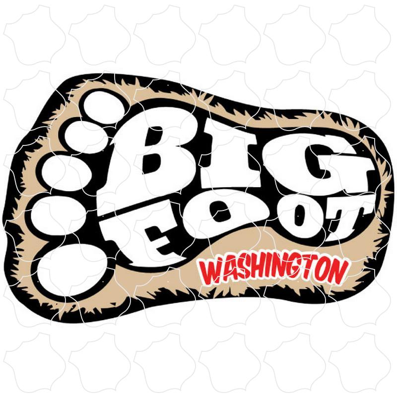 Washington Bigfoot Footprint