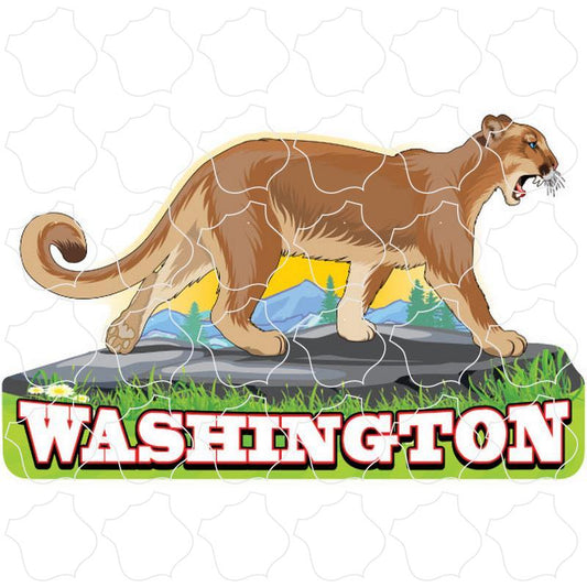 Washington Walking Cougar