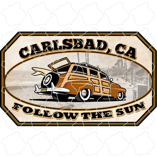 Carlsbad, CA Woody Follow The Sun