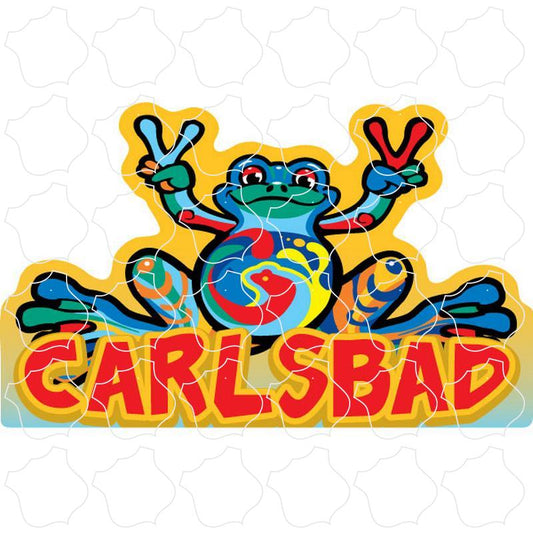 Carlsbad, CA Peace Frog