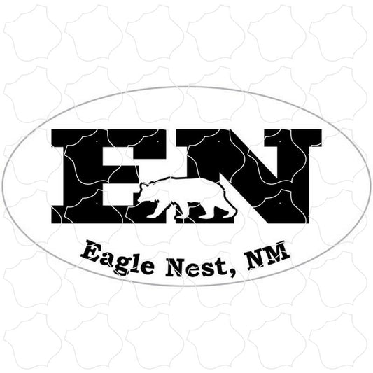 Eagle Nest, NM Bear Euro Oval