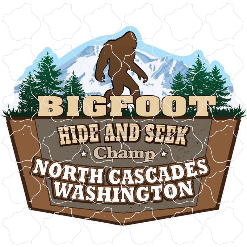 North Cascades, WA Bigfoot Hide & Seek Champ