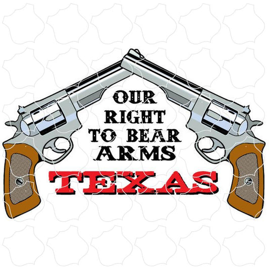 Texas Right To Bear Arms Pistols