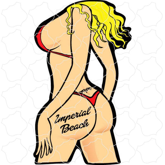 Imperial Beach Woman's Backside Torso