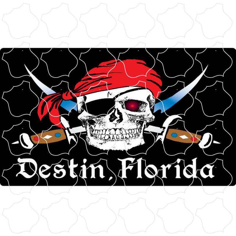 Destin Pirate with Swords Rect