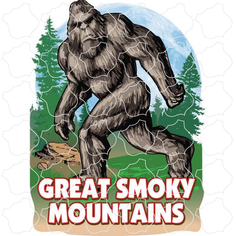 Great Smoky Mountains Bigfoot in the Woods