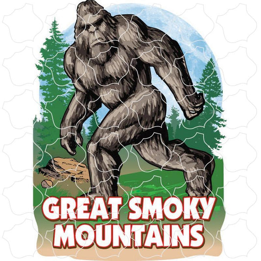 Great Smoky Mountains Bigfoot in the Woods