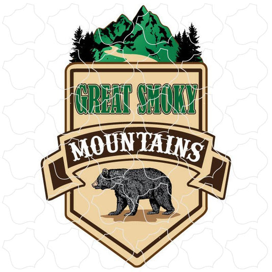 Great Smoky Mountains Great Smoky Mountains Bear Vertical