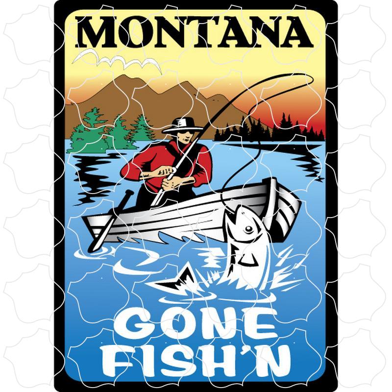 Montana Vintage Gone Fishin