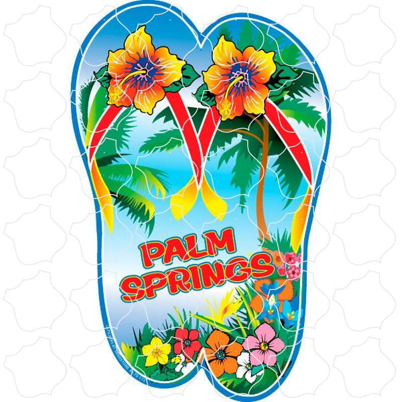 Flower Flip Flops Palm Springs, CA Flip Flops