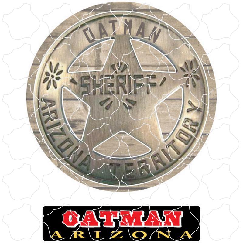 Oatman AZ Sheriff Badge