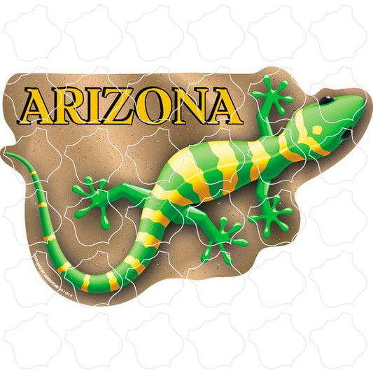 Arizona Yellow Green Gecko