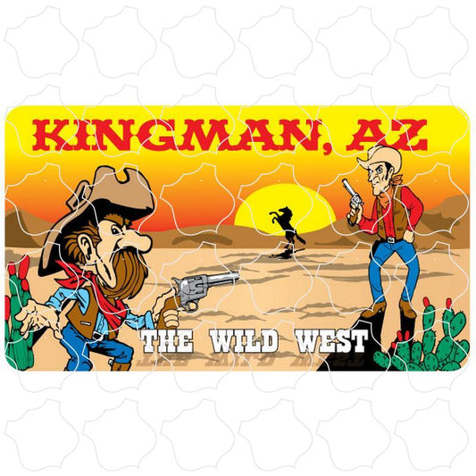 Kingman, AZ Desert Gunfighter Scene