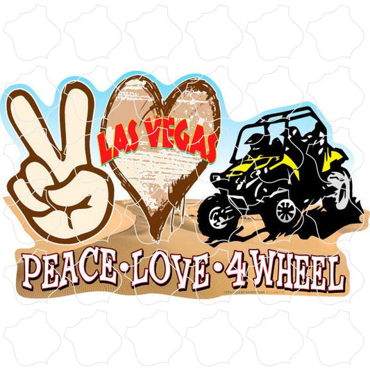 Las Vegas, NV Peace, Love & 4-Wheel