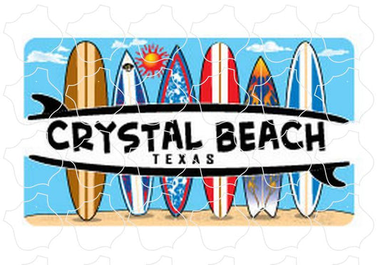 Crystal Beach, TX 6 Surfboards