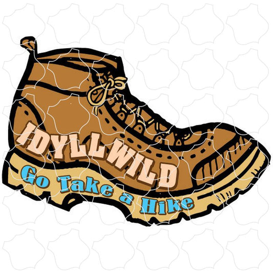 Idyllwild, CA Go Take a Hike Boot