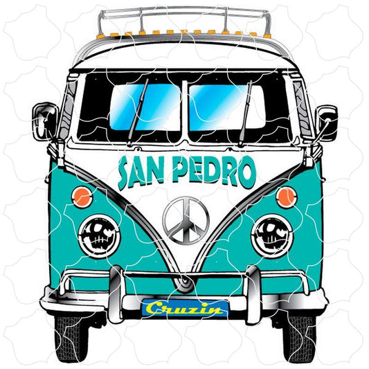 San Pedro Bus Front View