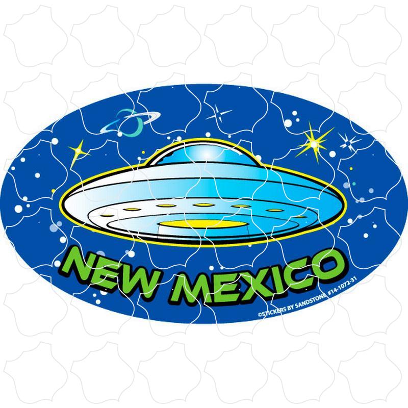 New Mexico Flying Saucer Oval