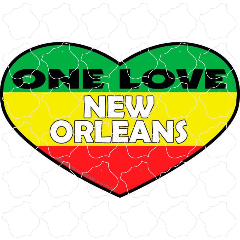 One Love Heart New Orleans, LA One Love Heart