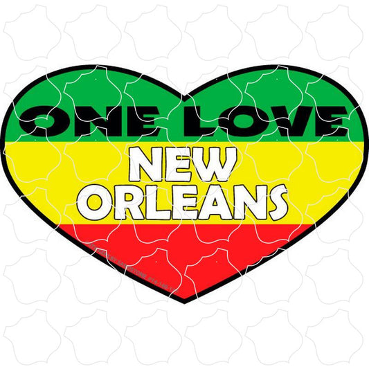 One Love Heart New Orleans, LA One Love Heart