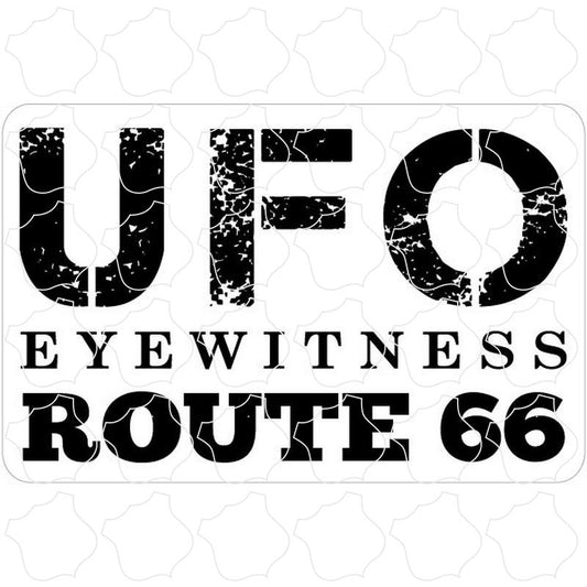 Route 66 UFO Eyewitness