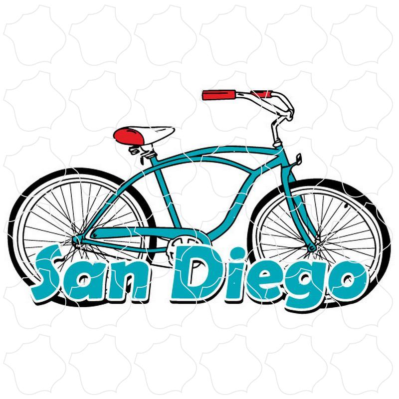 San Diego Blue Beach Cruiser